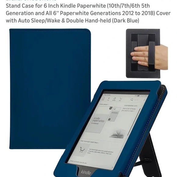 KINDLE case 6 inch Paperwhite 10th/7th/6th/5th gen and all 2012 to 2018 gen - Picture 10 of 10